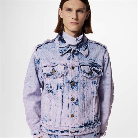 lv boyhood jacket|Fringed Monogram Boyhood Denim Jacket .